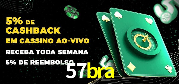 Promoções do cassino ao Vivo 57bra